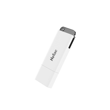 Память USB 3.0 256 GB Netac U185, белый (NT03U185N-256G-30WH)